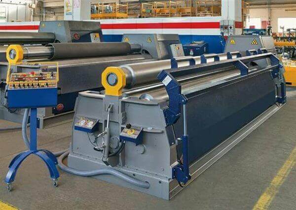 3-roll plate bending machine - Metfab Equipment